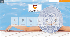 Desktop Screenshot of clubviewapts.com